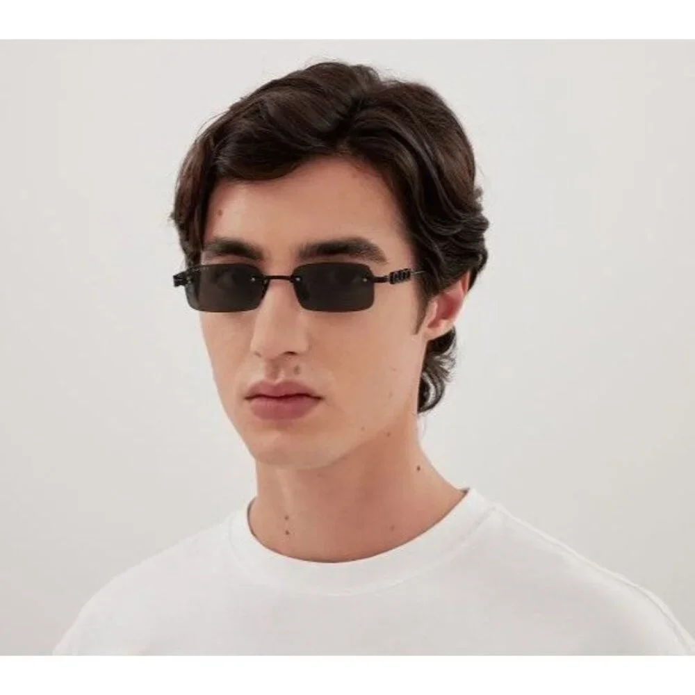 NEW GUCCI SUNGLASSES SILVER UNISEX EYEWEAR GUCCI GG1808S 004
